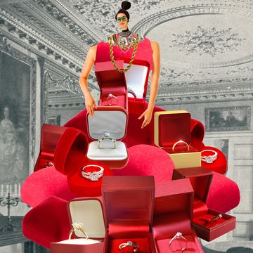 how to use a vintage ring or family heirloom diamond